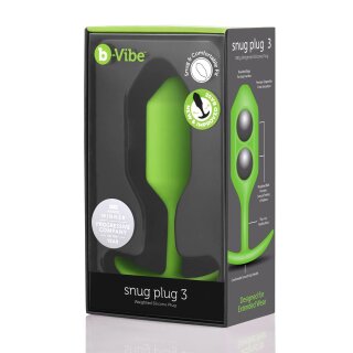 B-Vibe Snug Plug 3 Lime