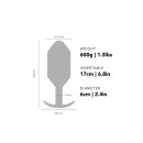 B-Vibe Snug Plug 7 Black