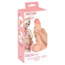 Nature Skin Dildo with movable skin 18,7 cm