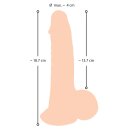 Nature Skin Dildo with movable skin 18,7 cm