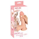 Nature Skin Dildo with movable skin 19,9 cm