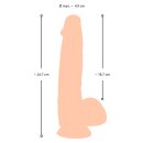 Nature Skin Dildo with movable skin 24,7 cm