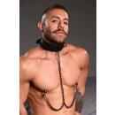 Collared Temptress Collar with Nipple Clamps