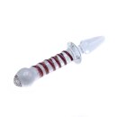 Glass Dildo & Plug Swirl 20,5 cm