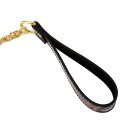 Collar Gold/Pink Reptile with Leash