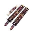 Hand Cuffs Gold/Pink Reptile
