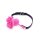 Silicone Pink Rose Gag
