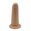 Ribbed Penis XL Shinny Flesh 30 cm