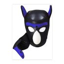 Shots Ouch! Neopren Hunde-Maske blau