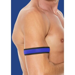 Shots Ouch! Neopren Armbänder blau