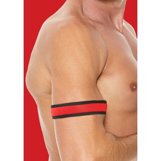Shots Ouch! Neopren Armbänder rot
