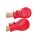 Shots Ouch! Neopren Handschuhe rot