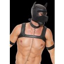 Shots Ouch! Neoprene Pet Play Puppy Set black S/M