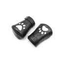 Shots Ouch! Neopren-Fäustlinge Boxhandschuhe weiß