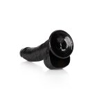 Curved Realistic Dildo  Balls  Suction Cup - 8/ 20,5 cm