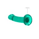 Non Realistic Dildo with Suction Cup - 6,7/ 17 cm