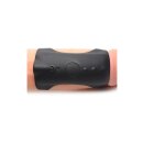 Trinity Vibes double penis shaft vibrating ring black