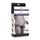 Strap U Pegger Beginner double dildo with harness and...