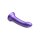Strap U Saugnapf Dildo Metallic lila 15,8 cm