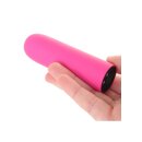 Pink Pussycat Vibrating Silicone Bullet