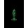 Glass Butt Plug - Glow in the Dark - Medium - 3,2 cm