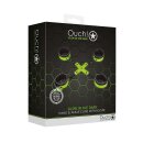 Hand & Ankle Cuffs with Hogtie - Glow in the Dark