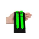 Thigh Cuffs with Belt and Handcuffs Glow in the Dark L/XL