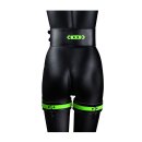 Thigh Cuffs with Belt and Handcuffs Glow in the Dark S/M