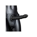 Shots Ouch! Twisted Hollow Strap-On black 20 cm