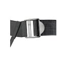 Shots Ouch! Curved Hollow Strap-On black 20 cm