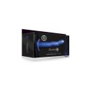 Shots Ouch! Curved Hollow Strap-On blue 20 cm