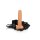 Vibrating Hollow Strap-on with Balls - 7/ 18 cm