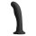 Strap U Heart On Silikon Dildo schwarz 14,5 cm