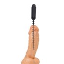Dark Rod Beaded Silicone Sound Vibrating