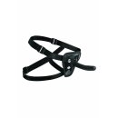 Strap U Pegging Dildo with Strap black 10,9 cm
