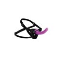 Strap U Navigator G-spot suction cup dildo with harness pink 14.5 cm