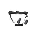 Master Series P-Spot Plugger 28X Silicone Prostate Plug with Harness & Remote Control