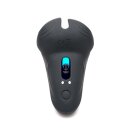 Trintiy Vibes Penis Ring mit Hoden Vibration schwarz