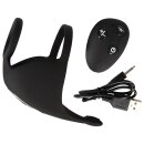 Rebel Cock ring with RC ball massager