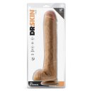 Dr. Skin Dr. Michael 14 Inch Dildo With Balls Tan - 35,5 cm