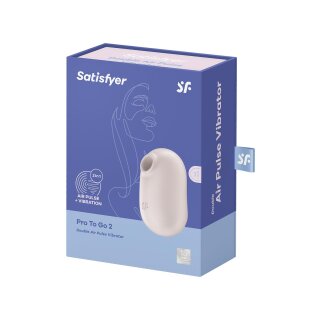 Satisfyer Pro To Go 2 Beige