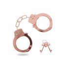 Metal Handcuffs Rose Gold