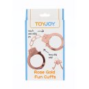 Metal Handcuffs Rose Gold