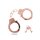 Metal Handcuffs Rose Gold