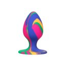Cheeky Medium Tie-Dye Plug Multicolor - 3,25 cm
