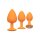 Cheeky Gems 3 Pcs Orange