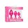 Cheeky Gems 3 Pcs Pink