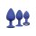 Cheeky Gems 3 Pcs Purple