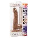 Silicone Studs 6 Inch Brown - 21 cm