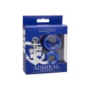 Admiral Cock Ring Set Blue